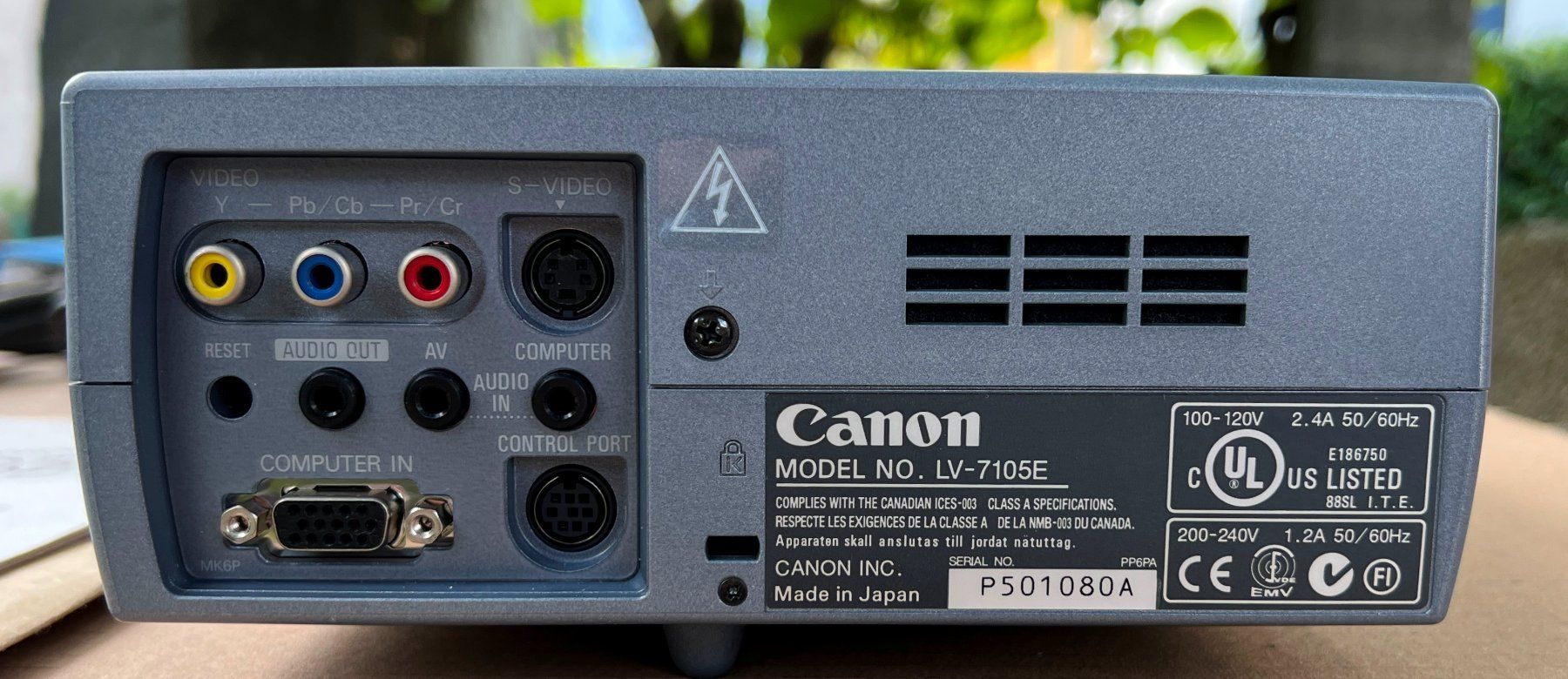 Canon Videoprojektoren: Canon LV-7105E Multimedia-Projektor – Gebraucht aus Lodrino von Stema 1