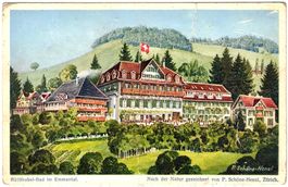 RÜTTIHUBEL-BAD im Emmental (Im Sommer) ca. 1910 (BE)