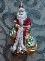 Weihnachtsmann mit Sack, stehend, Christbaumschmuck
