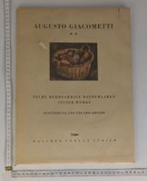 Augusto Giacometti - Sechs mehrfarbige Wiedergaben, Rarität
