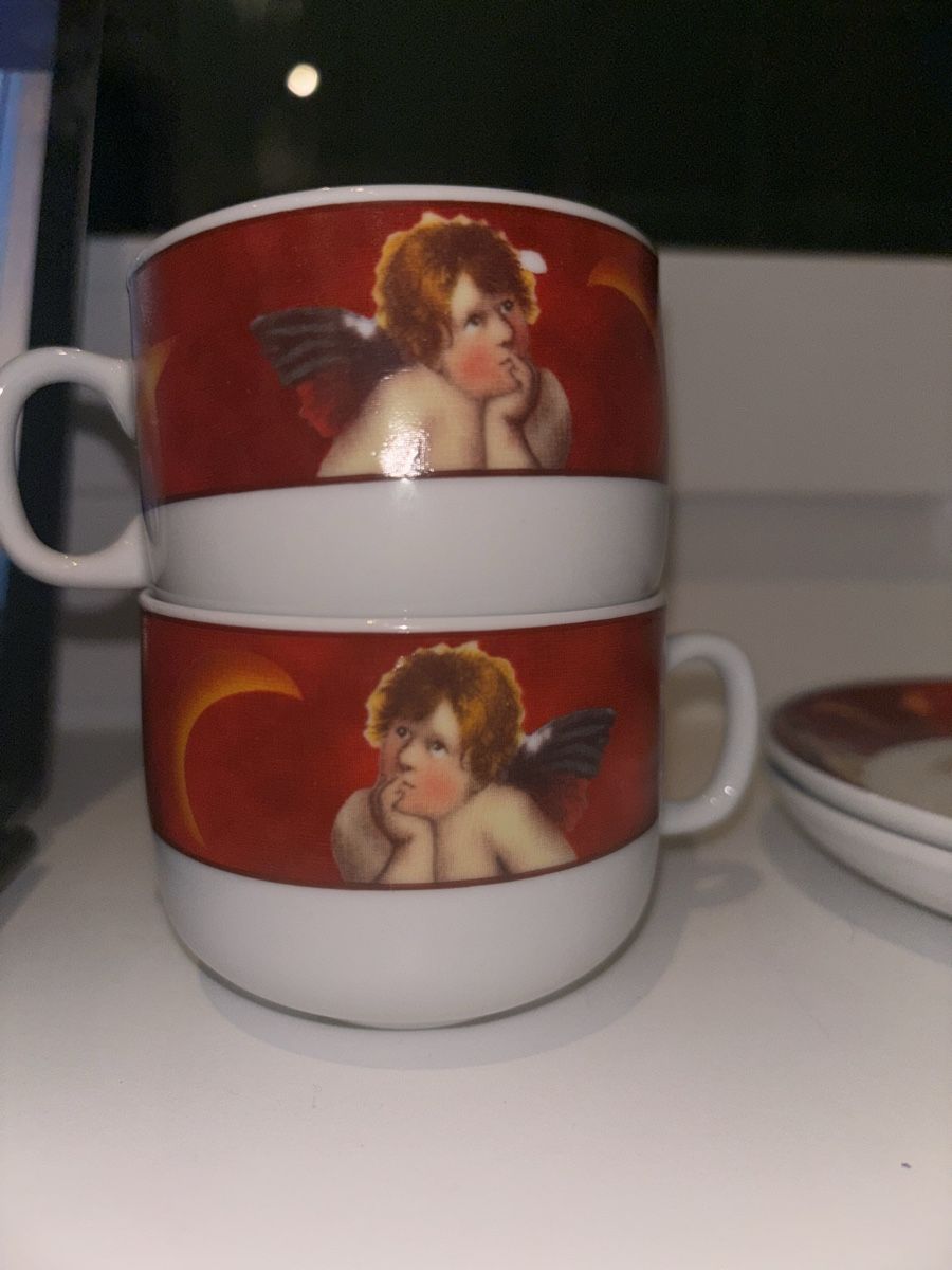Geschirrsets: Kaffeservie mit Kuchenteller – Neu (gemäss Beschreibung) aus Menziken von jul.kl