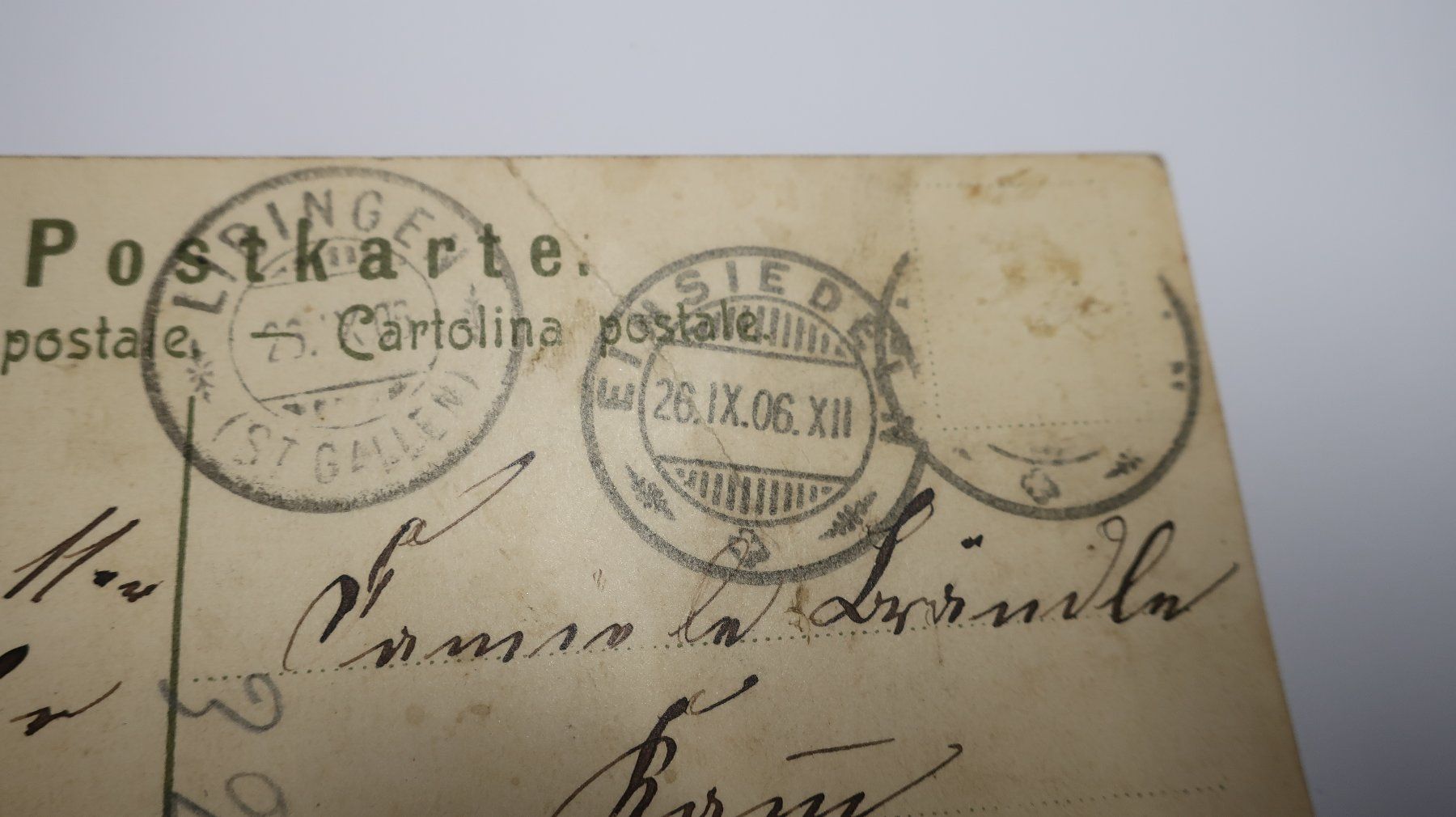 Cartes postales: Gruss aus Einsiedeln – Défectueux à Cormoret par Pascalll2001 6