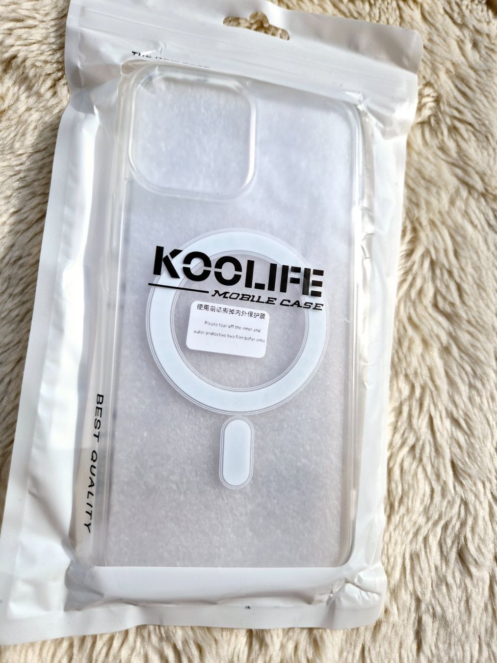 Cover & Protezioni schermo: IPHONE 13 PRO MAX TRANSPARENT CASE KOOLIFE HANDYHÜLLE HANDY – Nuovo e nell'imballaggio originale da Elsau venduto da the-colorful-side 1