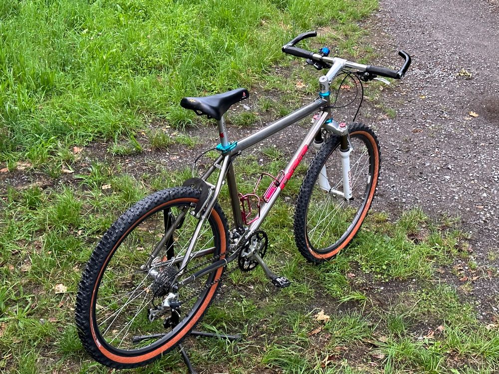 DBR Diamond Brack Racing Titan Mountainbike Velo Titanium (Gebraucht ...
