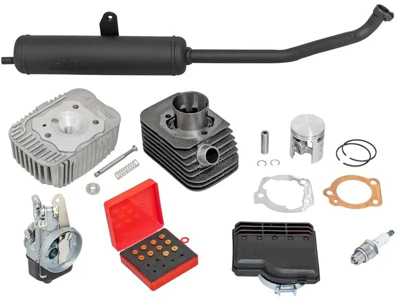 Malossi Parti ricambio per ciclomotori: Malossi Tuning-Set 43 mm | Piaggio SI, Bravo, Grillo – Nuovo (secondo la descrizione) da Ehrendingen venduto da Axe31 2