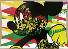 Chris Boyle: Coke Mickey, Pop Art, signiert
