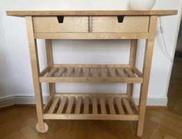 Ikea Servierwagen buchenholz