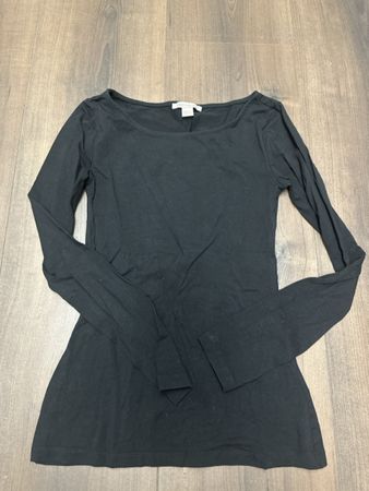 Damen Shirt schwarz Langarm Grösse S guter Zustand