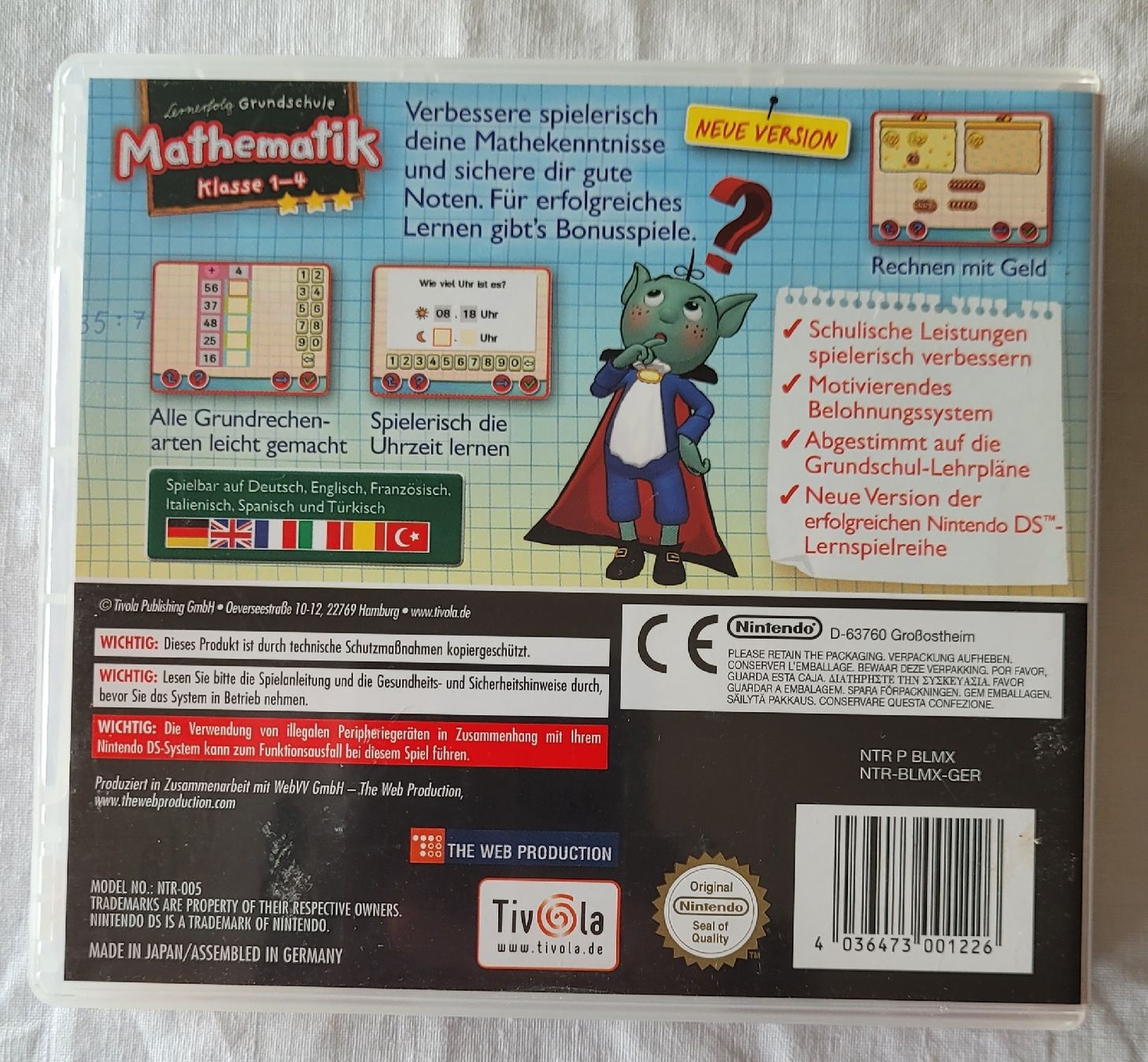 Nintendo Spiele: 3x Nintendo DS - Mathematik / Musik – Gebraucht aus Madiswil von Laubfleck 2
