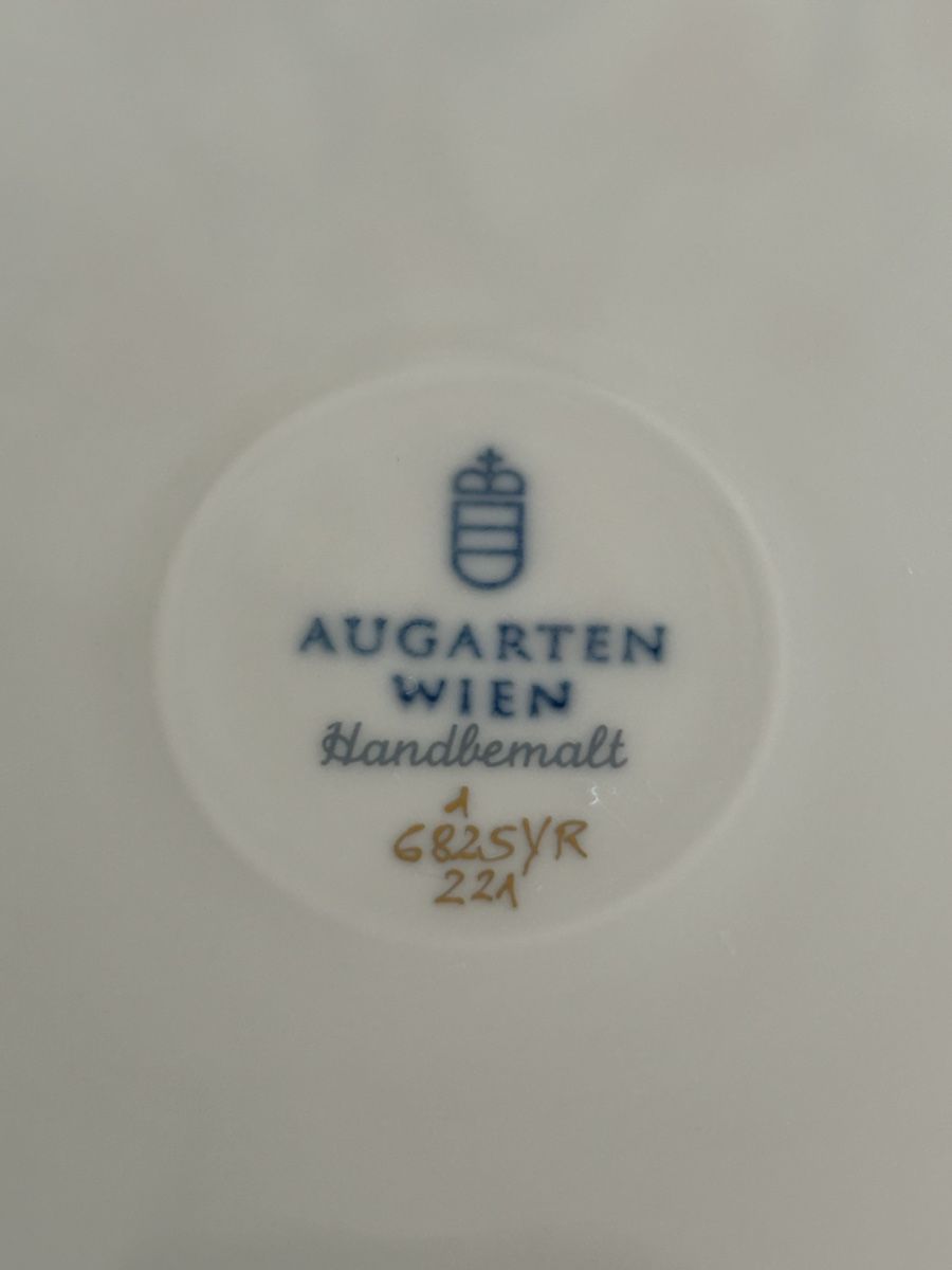 Assiettes: Platzteller Augarten Wien  – D'occasion à Ottikon b.Kemptth. par firstantiques 1