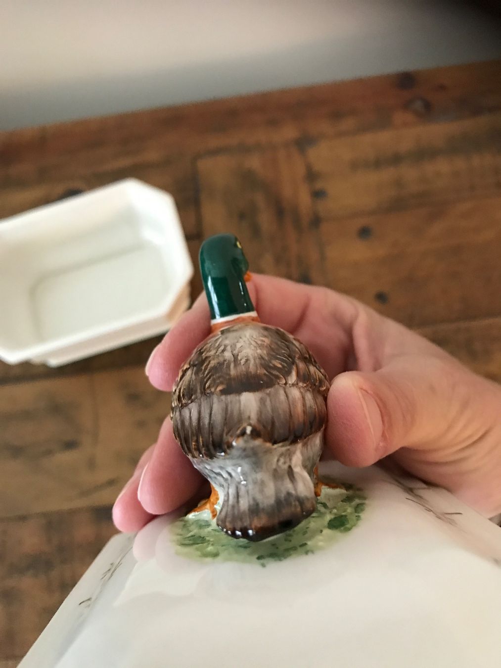 Tutte le decorazioni: Keramik Dose mit Ente Italien – Usato da Rapperswil SG venduto da cosiba01 5