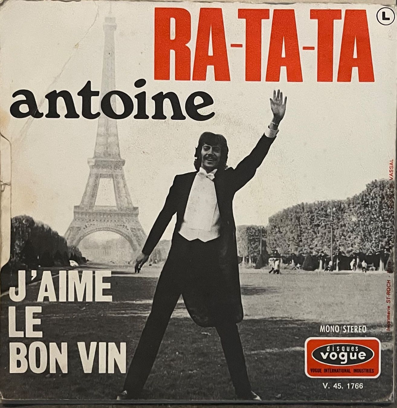 Dischi in vinile: ANTOINE - RA - TA - TA – Usato da Bussigny venduto da vinyl-pas-cher 1