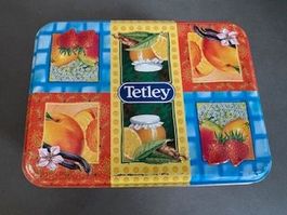 TETLEY DOSE MIT FRUCHTMOTIVEN - VINTAGE SAMMLERSTÜCK