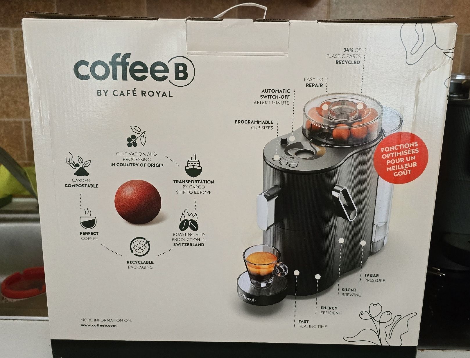 Coffee B Machines à café & Machines à expresso: CoffeeB Globe - Black – Neuf (Voir description) à Dallenwil par BennoW01 2