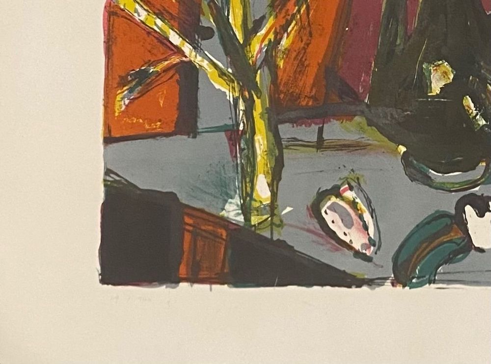 Hans FALK (1918-2002) Lithographie handsigniert 5