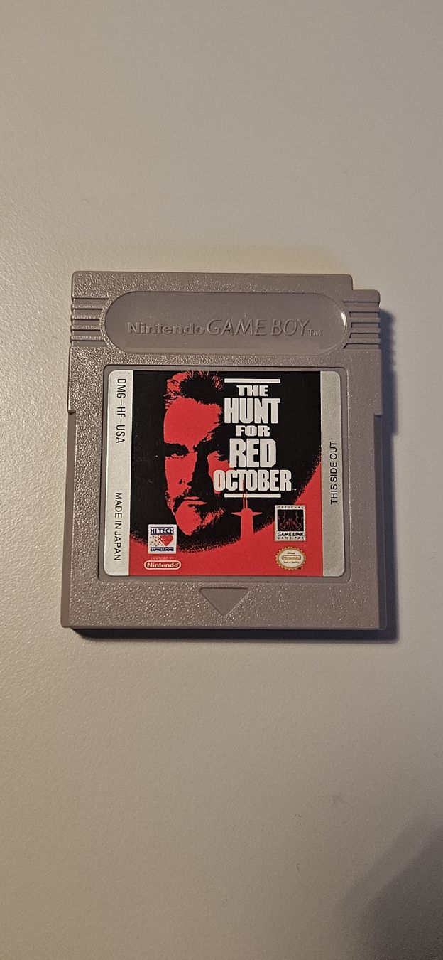 Nintendo Giochi: The Hunt for Red October, Nintendo Gameboy – Usato da Belp venduto da Ginus85
