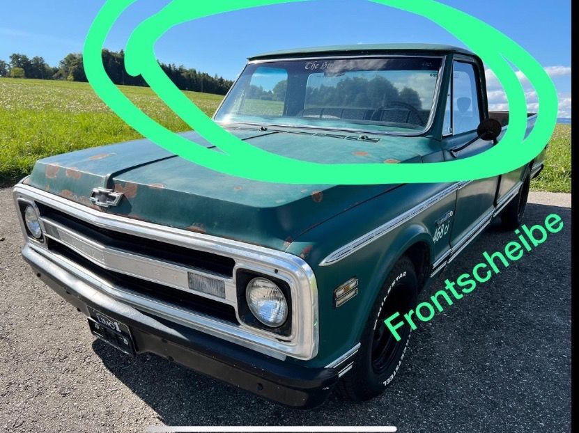 Chevrolet Tutti pezzi di ricambio auto: Frontscheibe C10 Pickup 1970 – Usato da Cressier FR venduto da Rzmstar