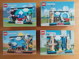 Lego Creator Postkarten Set 40713, 40569, 40651, 40519 ovp