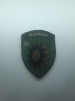 BADGE ECUSSON MILITAIRE SUISSE IH SCHULEN 50