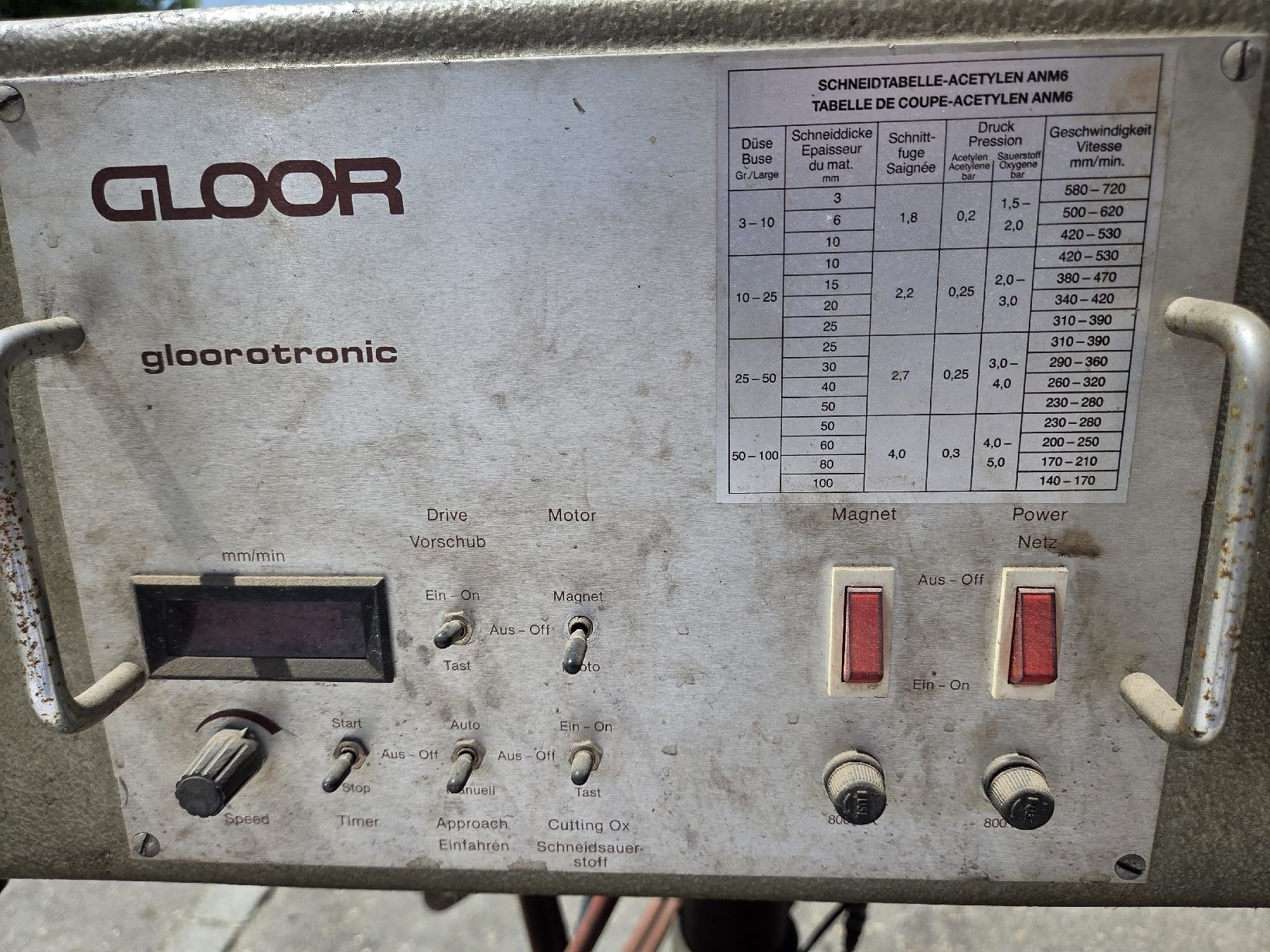 Gloor Alle Maschinen: Gloortronic Brennschneidautomat – Gebraucht aus Waltalingen von mheller1 4