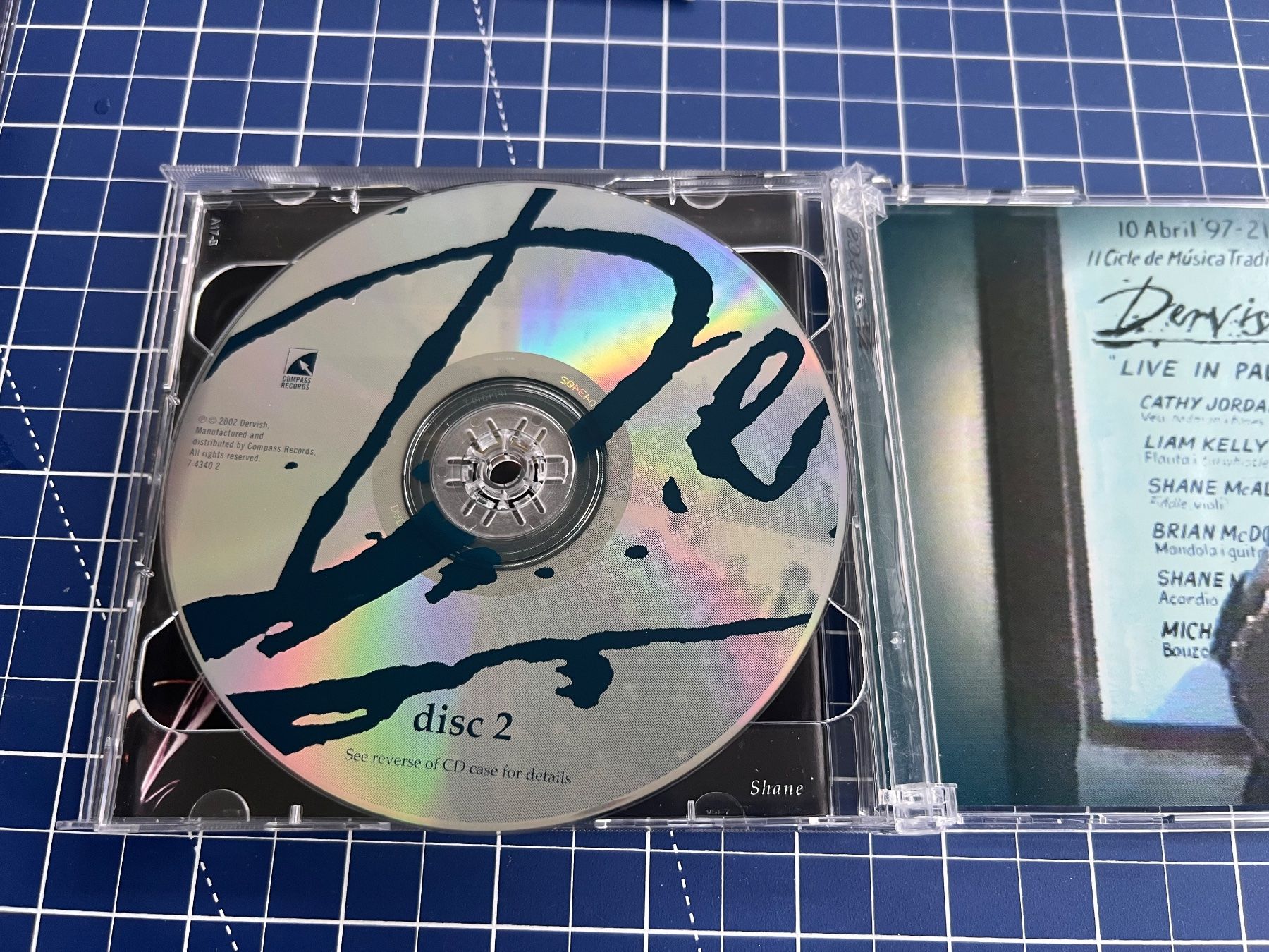 CD: Dervish – Live In Palma – Usato da st.gallen venduto da sophiephie 2