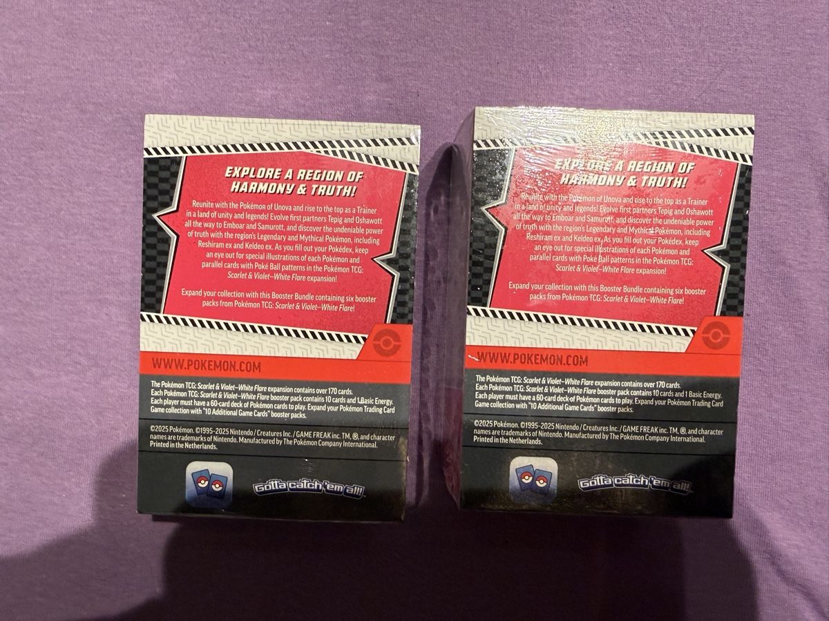 Pokémon Cartes à collectionner: Pokemon 2x White Flare Booster Bundle Sealed – Neuf avec emballage d'origine à Winterthur par DragohunterTCG 1