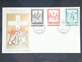 CL08 Enveloppe + Timbre Vatican 1965