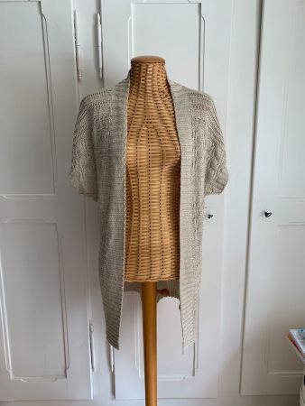 ZARA - Strickjacke beige XS