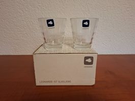 6  Getränkegläser Wave von Leonardo - NEU