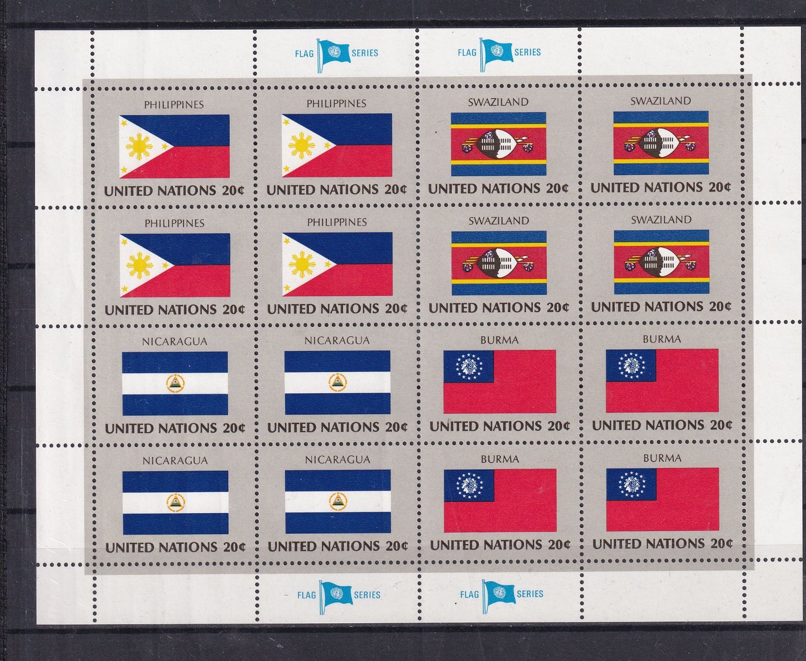 Tous les timbres: Feuillets Nations- Unies  NY 1982 Neufs ** – D'occasion à Nyon par an54 1
