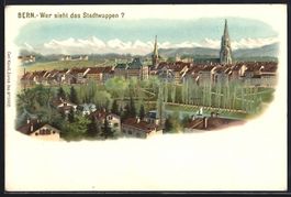 Künzli Nr. 5002: Bern, Ortsansicht mit 