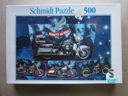 Puzzle 500 Teile Harley Motorrad