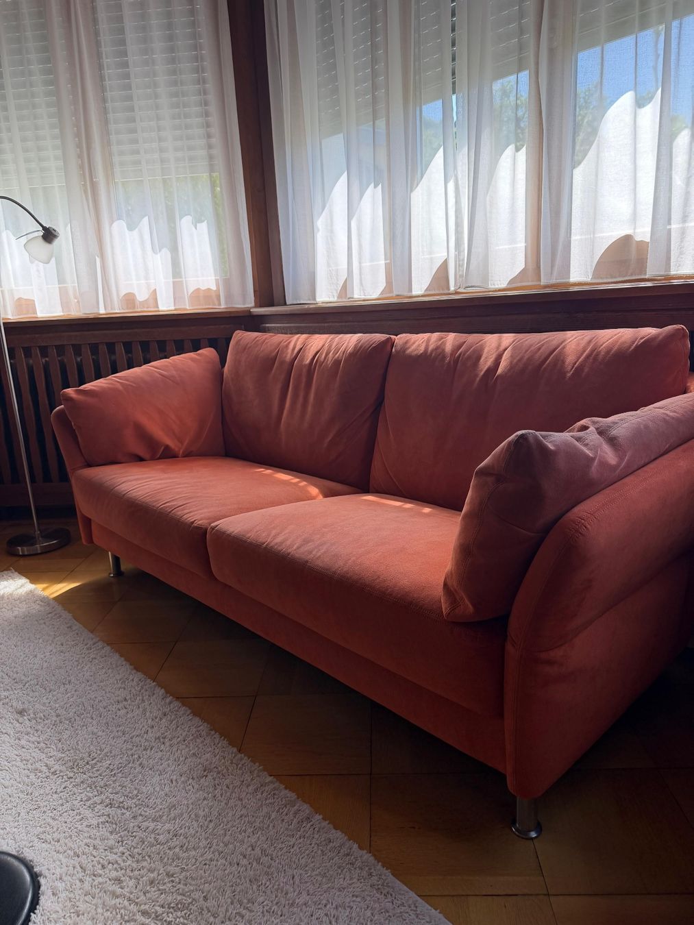 Intertime Divani: Zwei 2er-Sofas Intertime 9990 CIELO Alcantara – Usato da Obernau venduto da agaton 4