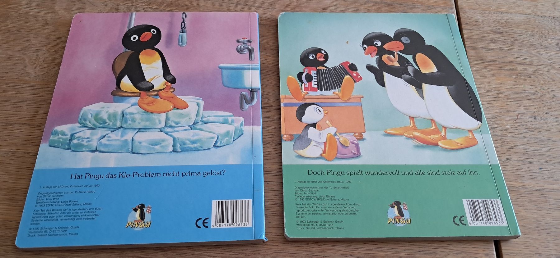 Bücher: 4 Pingu Bücher – Gebraucht aus Nidau von Darkpooh 4