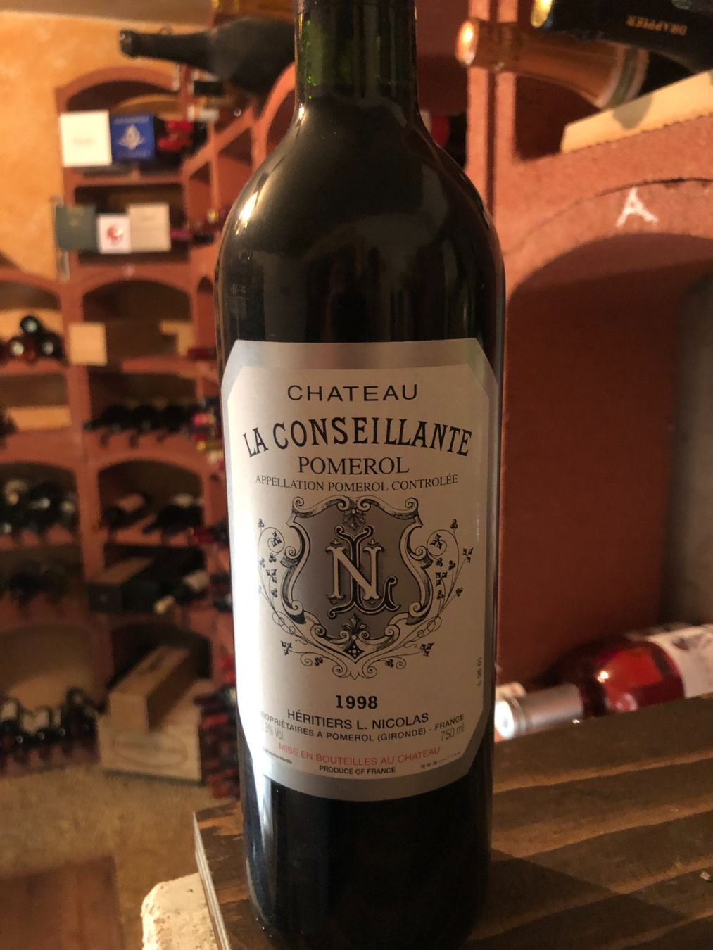 Vins: Château La Conseillante 1998 – Neuf avec emballage d'origine à Attalens par jfdesignteam