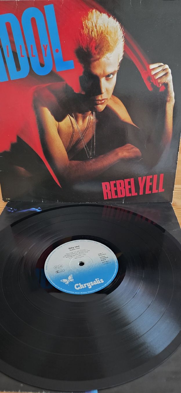 Schallplatten:  Billy Idol Rebel Yell 1983 Vg,Vg – Gebraucht aus Yvonand von RF-VINYL