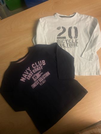 2 vertbaudet Langarmshirts, Gr. 4 Jahre (102 cm)