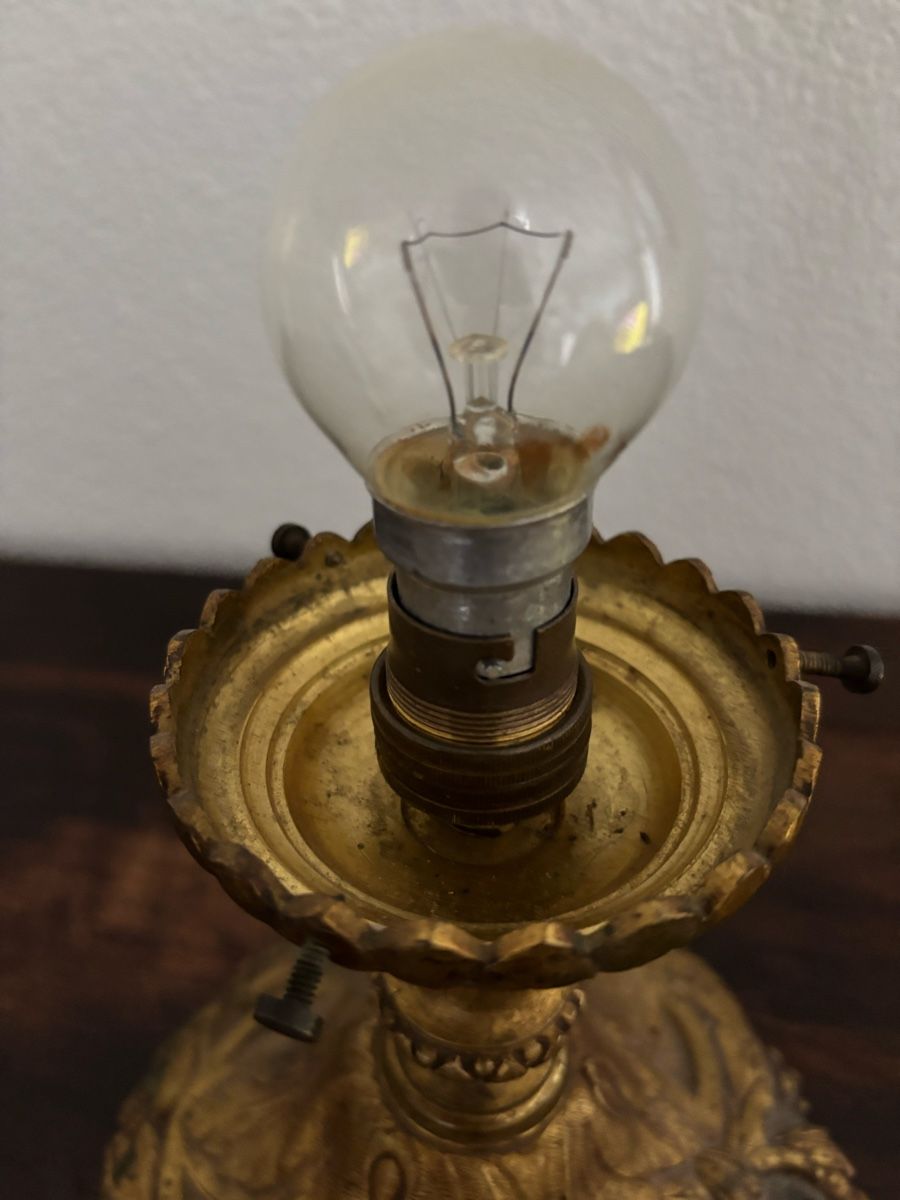 Lampadari & plafoniere: Lampe de table Art Déco verre dépoli – Usato da Cressier NE venduto da jbneuen 5