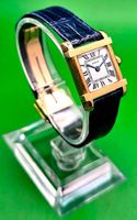 CARTIER TANK CHINOISE LUXUSUHR  AUS 18k GELBGOLD komplett