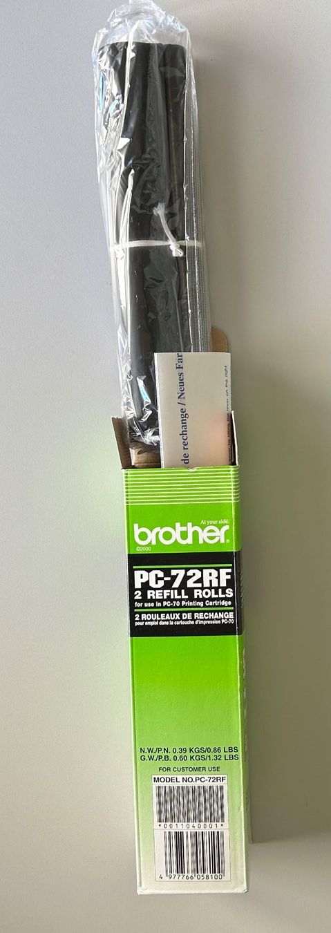 Brother Faxgeräte: Brother PC-72RF 2 refill rolls neu ungebraucht – Neu und originalverpackt aus Schönenberg ZH von Bestucanget 2