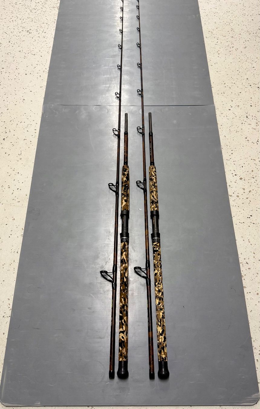Canne da pesca: 2x  Wildcat Welsruten 2.85m – Usato da Trimbach venduto da duri.. 5