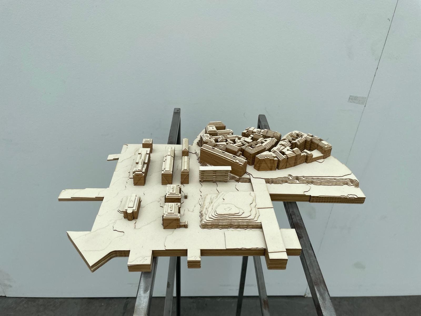 Cartamodelli: Handgefertigtes Modell der Genfer Altstadt – Nuovo (secondo la descrizione) da Massagno venduto da bey_fpx7 1