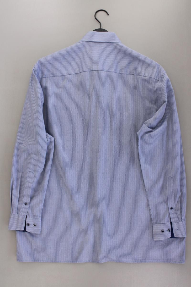 Chemises: Olymp Langarmhemd Gr. Hemdgröße 44 blau – D'occasion à Neustadt an der Waldnaab par SecondLifeFashion 3