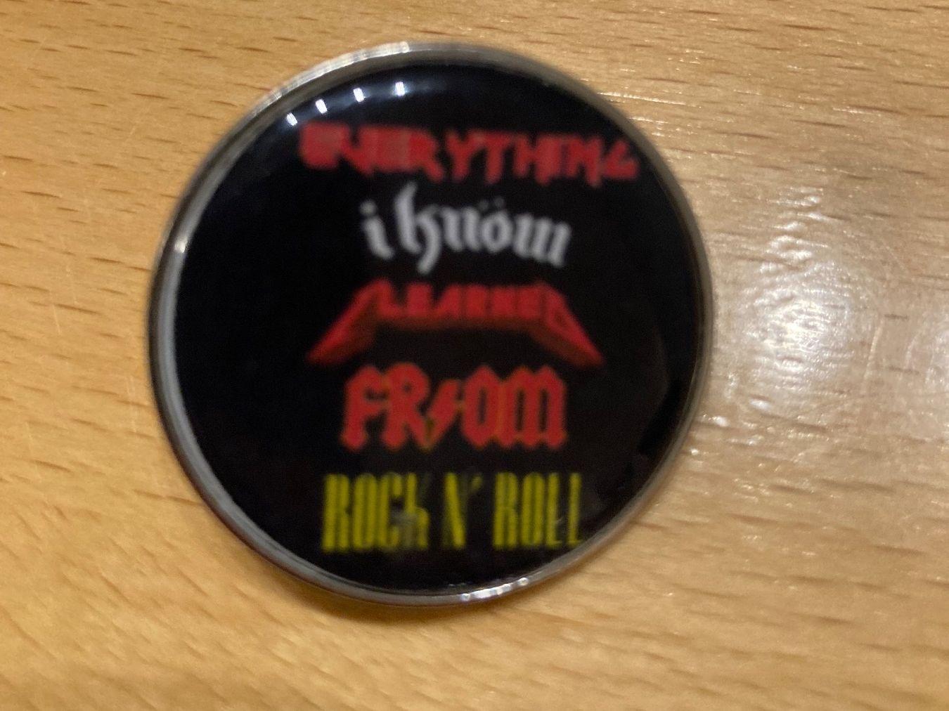 Spille & Fermagli: Pin Anstecker Rock Punk Metal Pop – Nuovo (secondo la descrizione) da Horn venduto da abutre72