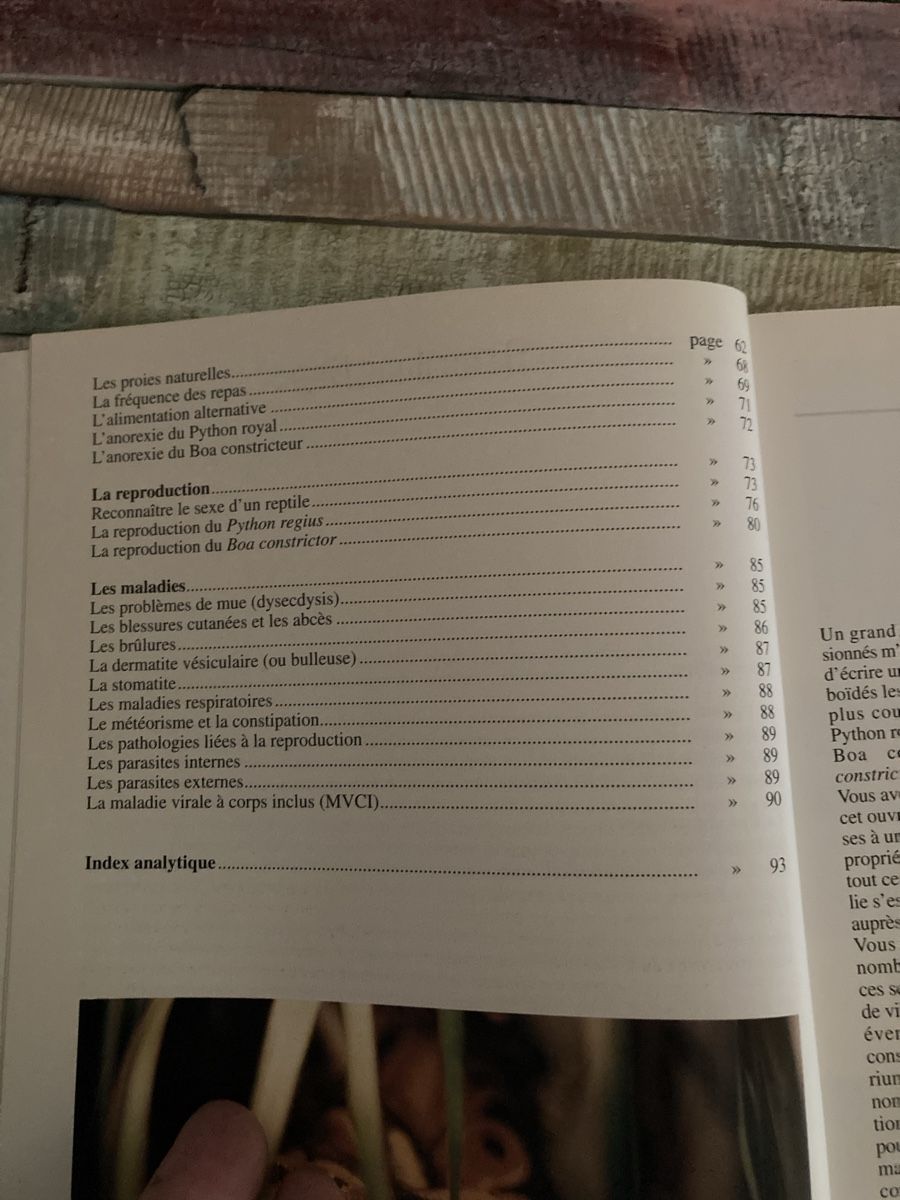 Livres: Livre python et boa – D'occasion à Plagne par gigi204 3