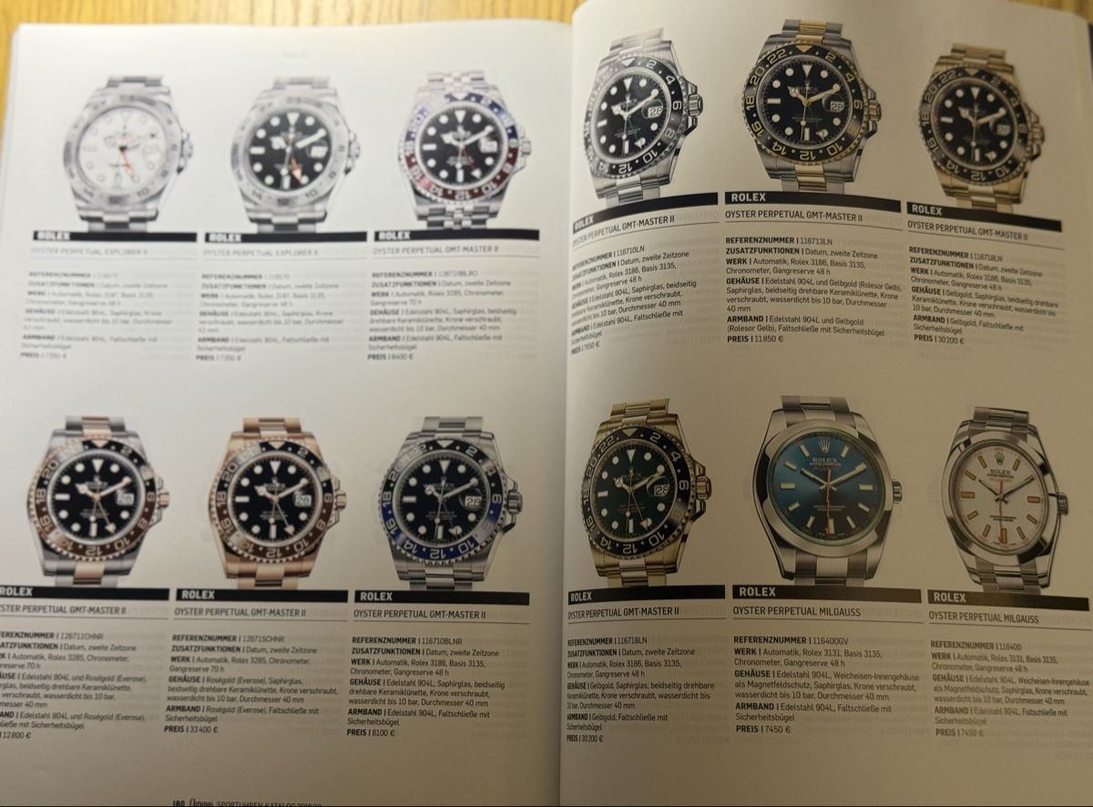 Riviste & Magazine: Sport-Uhren Katalog – Usato da Baden venduto da Goldbaum 2