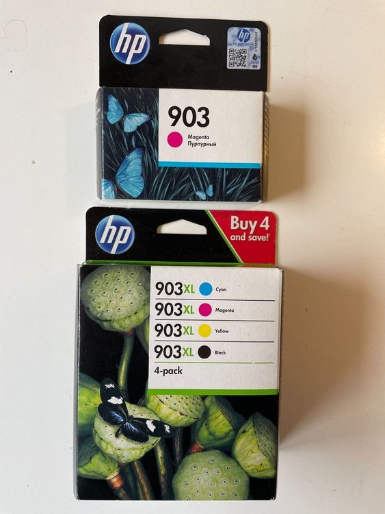 Cartucce per stampante, HP 903XL nero e HP 903 1x