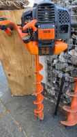 FUXTEC FX-EB152 Erdlochbohrer / Pfahlbohrer inkl. 3 Bohrer