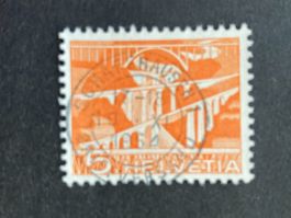 Schweiz 1954 Brücken Vollstempel SCHAFFHAUSEN 1 19.XI.1954