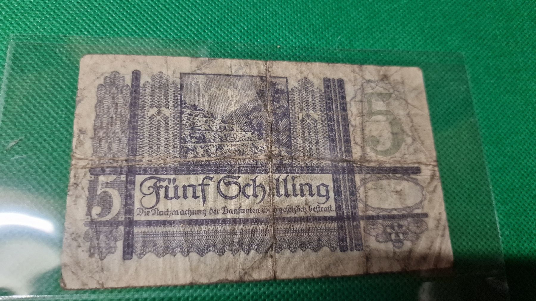 Banknoten: Banknote Osterreich 1945 – Gebraucht aus Herisau von Antiques.AR 1